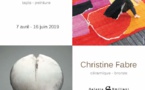 Charlotte Culot, peintures, Christine Fabre, sculptures, à la galerie Emiliani, Dieulefit (26), jusqu'à mi-juin 2019