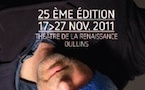 A nous de voir , festival de science et cinéma , 25ème édition du 17 au 27 novembre 2011, théâtre Renaissance, Oullins (Rhône)