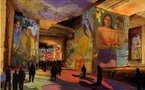 « Gauguin, Van Gogh, les peintres de la couleur » aux Carrières de Lumières des Baux de Provence, de mars 2012 à mi-janvier 2013