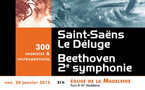 Le Déluge de Saint-Saëns et la 2e symphonie de Beethoven
