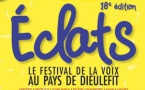 Eclats, festival de la voix au pays de Dieulefit du 2 au 8 septembre 2019