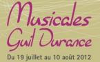 Festival Les Musicales Guil Durance : La Musique, un don des dieux, du 19 juillet au 10 août 2012