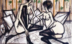 Les Baux de Provence, Musée Brayer.  Bernard Buffet la fulgurance à grands traits