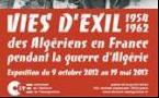 Vies d’exils, des Algériens en France pendant la guerre d’Algérie entre 1954 et 1962, Cité nationale de l’histoire de l’immigration, Paris, du 9 octobre au 19 mai 2013