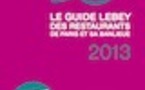 Guide Lebey des restaurants 2013