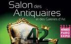 42e Salon des Antiquaires de Nîmes du 1er au 9 décembre 2012 au Parc Expo de Nîmes.