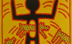 Keith Haring / The Political Line, Grands formats, au Musée d'Art moderne de la Ville de Paris et au CENTQUATRE du 19 avril au 18 août 2013
