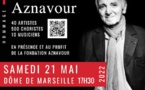 Marseille, Dôme : « Formidable Aznavour », un concert international. 21 mai 2022 à 17h30