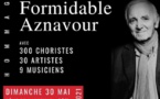 « Formidable Aznavour ». Dôme de Marseille – samedi 21 Mai 22 – 17h30