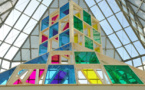 « Comme un jeu d’enfant, travaux in situ, 2014 », par Daniel Buren, Musée d’Art moderne et contemporain de Strasbourg, 14 juin au 4 janvier 2015