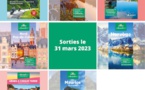 Michelin Editions - Les Guides Verts France &amp; Monde à paraître ce vendredi 31 mars 2023