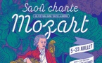 Festival Saou chante Mozart. Thématique 2023 : Les œuvres ultimes. Du 5 au 23 juillet 2023