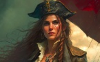 Grace O'Malley : la femme pirate, Pierre Cadène. Edition du Panthéon, col. Roman