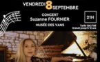 Les Vans (07). Suzanne Fournie, piano, au musée le vendredi 8 septembre 203 à 21 heures
