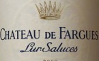 Lur Saluces, Château de Fargues : Coffret Cadeau Noël Château de Fargues