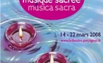 Musique, festival, Perpignan : Festival de musique sacrée de Perpignan. 14-22 mars