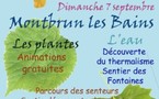Montbrun-les-Bains (Drôme). 2 ème journée Bien-être au Naturel. 7 septembre 2008