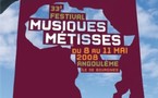 Angoulème, festival Musiques Métisses 2008. 8-10 mai 2008