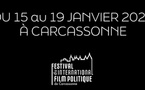 Festival International du Film Politique de Carcassonne 8e édition. 15 au 19 janvier 2026