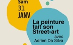Sète, Musée Paul Valéry : La peinture fait son street-art avec l’artiste Adrien Da Silva. Sam 31 janvier 2026
