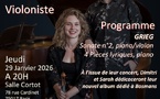 Paris. Dimitri Malignan et Sarah Bayens en concert à la Salle Cortot le 29 janvier 2026
