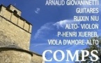 COMPS (26), Eglise Romane : concert Guitare Manouche-Jazz-Classique. Le 31 mai 26 à 19H