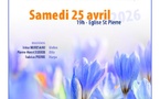 Lasalle, Eglise St Pierre : Accords de printemps. Samedi 25 avril à 19h