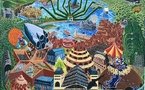 Cannes, La Malmaison : « Mirages du monde, les peintures d’Hervé Di Rosa ». 17 juillet au 8 novembre 2026