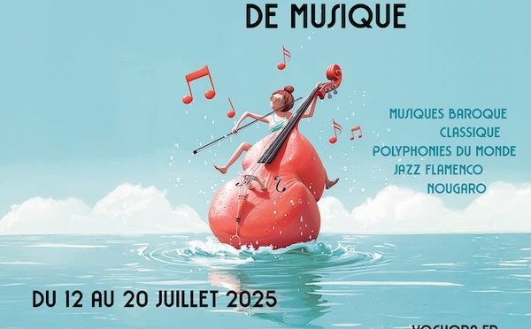 Tournon : 28e Festival Vochora du 12 au 20 juillet 2025