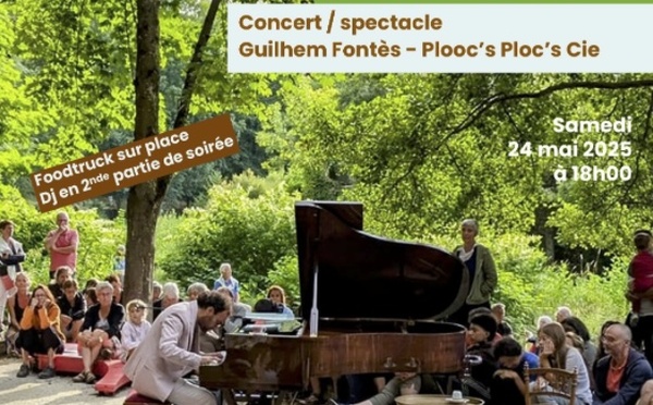 Valaurie (26), La Maison de la Tour - Le Cube :  Concert - spectacle Guilhem Fontès - Plooc's Ploc's Cie. 24 mai 2025 à 18h.