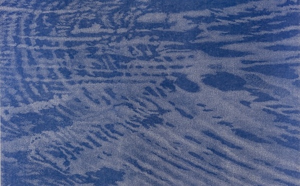 Franz Gertsch (1930-2022), Triptychon Schwarzwasser, 1997, gravure sur bois sur papier japon, 108 x 124 cm (feuille) © Franz Gertsch AG, photographe: Julien Gremaud/ imei-co