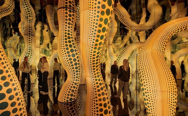 Yayoi Kusama. The Hope of the Polka Dots Buried in Infinity Will Eternally Cover the Universe, 2019/2024 National, Gallery of Victoria, Melbourne © YAYOI KUSAMA