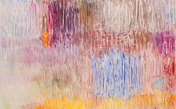 Christopher Le Brun  Moon Rising in Daylight III , 2024  Oil on canvas 264.5 x 153.5 cm 104 x 60 1/2 in