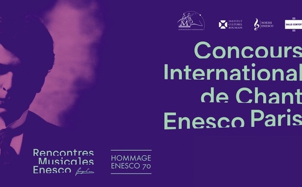 Concours International de Chant Georges Enesco Paris 2025. Le palmarès