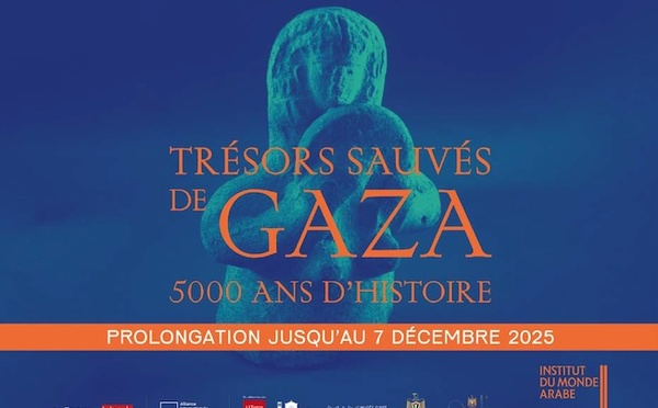 Paris, Institut du monde arabe : exposition « Trésors sauvés de Gaza » prolongée jusqu'au 7 décembre 2025
