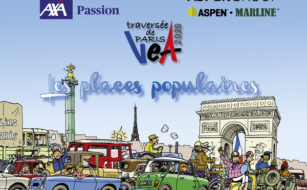26e Traversée de Paris hivernale, « Les véhicules anciens jouent les stars ». 25 janvier 2026