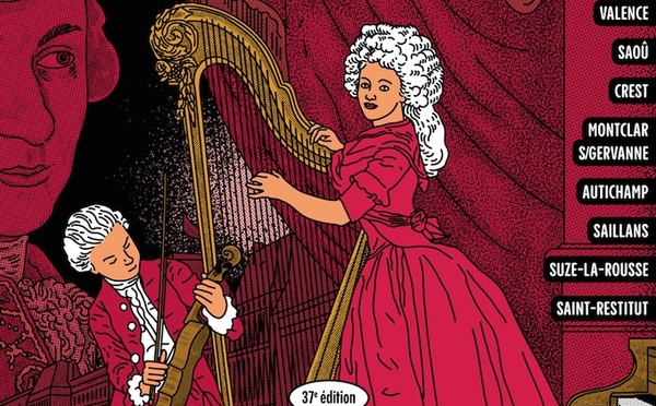Festival Mozart chante dans la Drôme du 5 au 19 juillet 2026