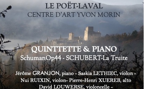 Le Poët-Laval (26160), Centre d’Art Yvon Morin : Grand Concert de la Pentecôte le 23 mai 26 à 19h00