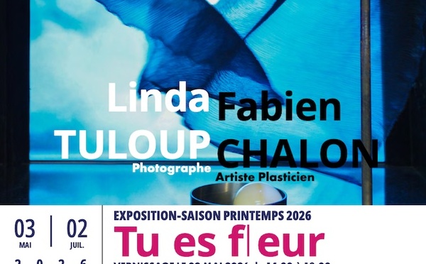 Vernon (27), Pavillon des Jouets : « Tu es fleur » Linda Tuloup &amp; Fabien Chalon. Du 3 mai au 2 juillet 2026