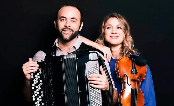 Buis les Baronnies, salle Lapalun : Déborah Nemtanu, violon &amp; Pierre Cussac, accordéon.  Samedi 9 mai 26 à 18h00