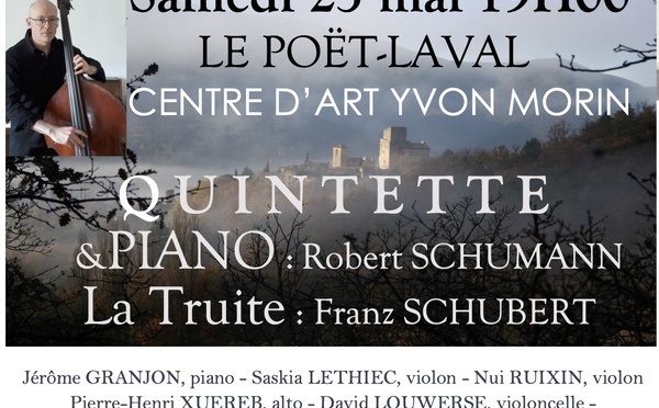 Le Poët-Laval (26), Centre d'Art Yvon Morin : Grand Concert de la Pentecôte, 23 mai 2026 à 19h