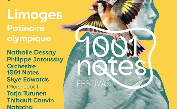 Limoges. Festival 1001 notes, 21ème édition du 15 au 19 juillet 2026