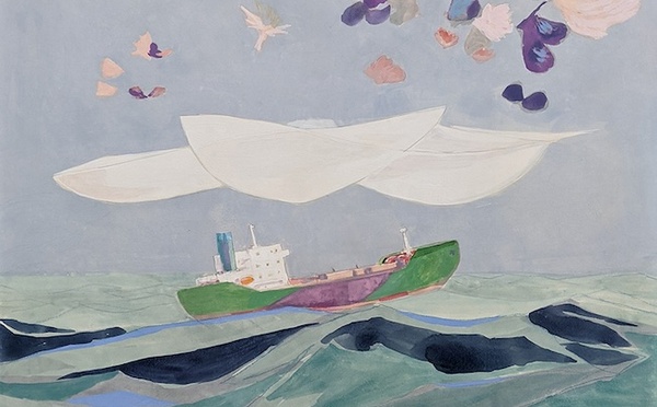 Paris, galerie Insula : expo Stéphane Dauthuille. ﻿« 12 navires à propulsion poétique et 3 cabanes à voile ». 28 mai - 4 juillet 2026