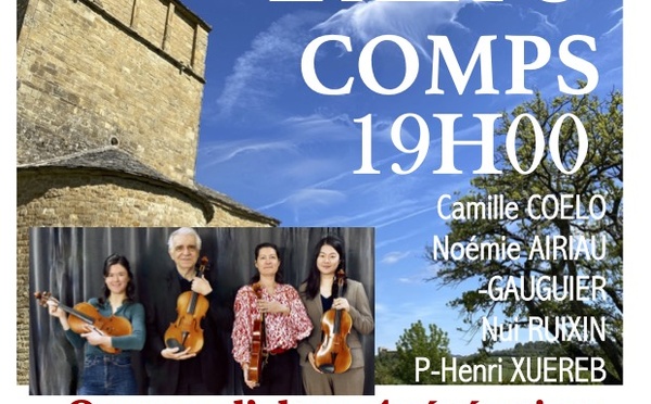 Comps (Drôme), Eglise Romane : La Fête de l'Alto dimanche 21 juin 2026 à 19h00