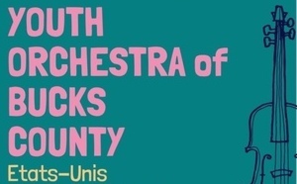Villefranche-sur-mer, Cour de la Citadelle : concert du Youth Orchestra of Bucks County, Etats-Unis. Mardi 4 Août 2026, 19h30