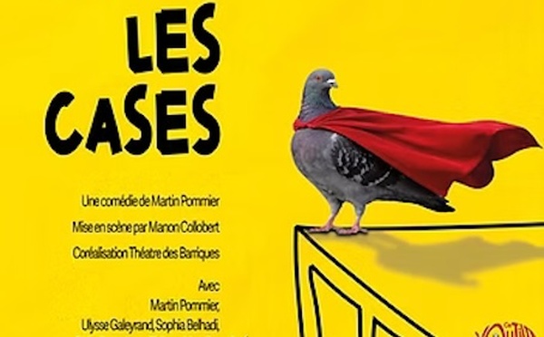 Festival Off Avignon, Théâtre des Barriques : « Entre les cases », de Martin Pommier.  20h15 - durée 1h10. Relâche les mercredis