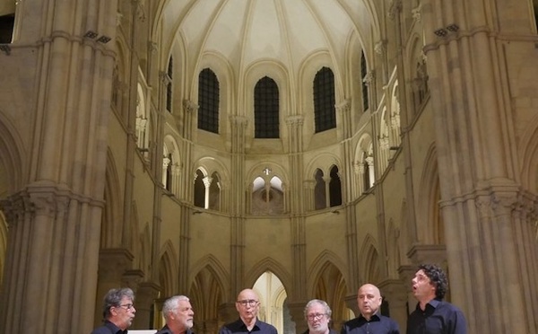 Tournon, Collégiale St Julien : Les chœurs de Sartène, Madrigal &amp; Shenando pour le concert d’ouverture. 3/10/26 à 20h30