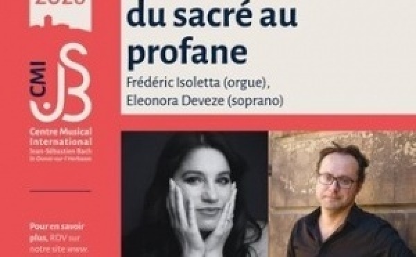 St Donat sur l'Herbasse, Collégiale : Bach &amp; friends, du sacré au profane. 11 octobre 2026
