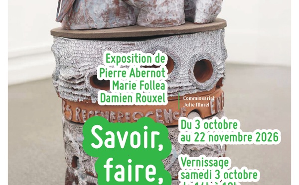 Saint-Maurice-lès-Châteauneuf (71740), Le Quai (294M9) : Exposition « Savoir, faire, campagne ». 3 octobre au 22 novembre 2026