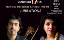 Musiques aux Vans. Jean-Lou Descamps et Magali Imbert. 17 mai 2024